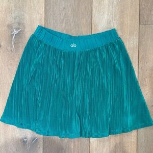 ALO Yoga Women's Vibrant Teal Skater Skirt